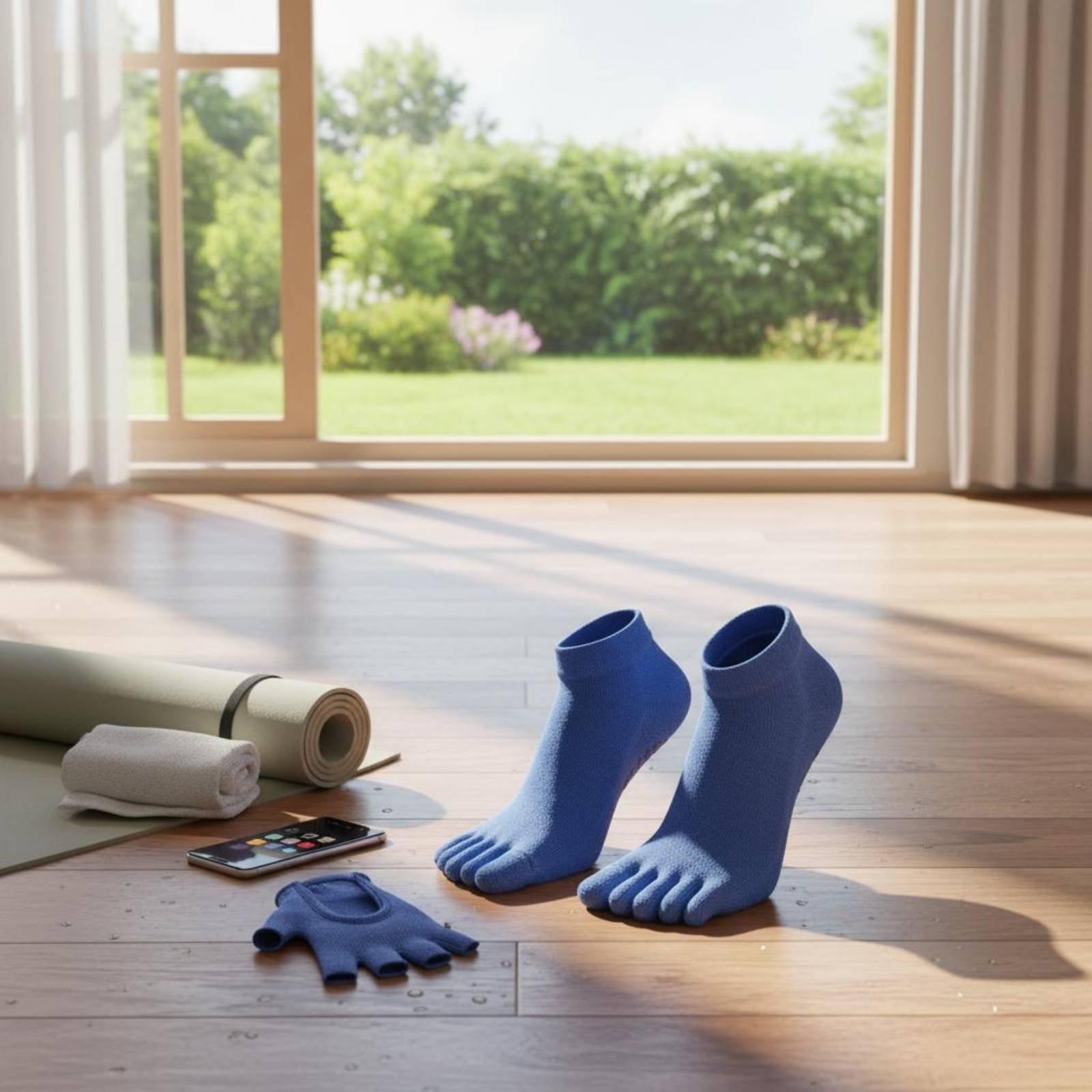 Grip Sock Yoga - جوارب رياضية مضادة للانزلاق للنساء، جوارب