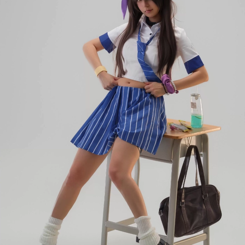 Knee High Sock Women - زي تنكري ناجا كوسبلاي، زي موحد