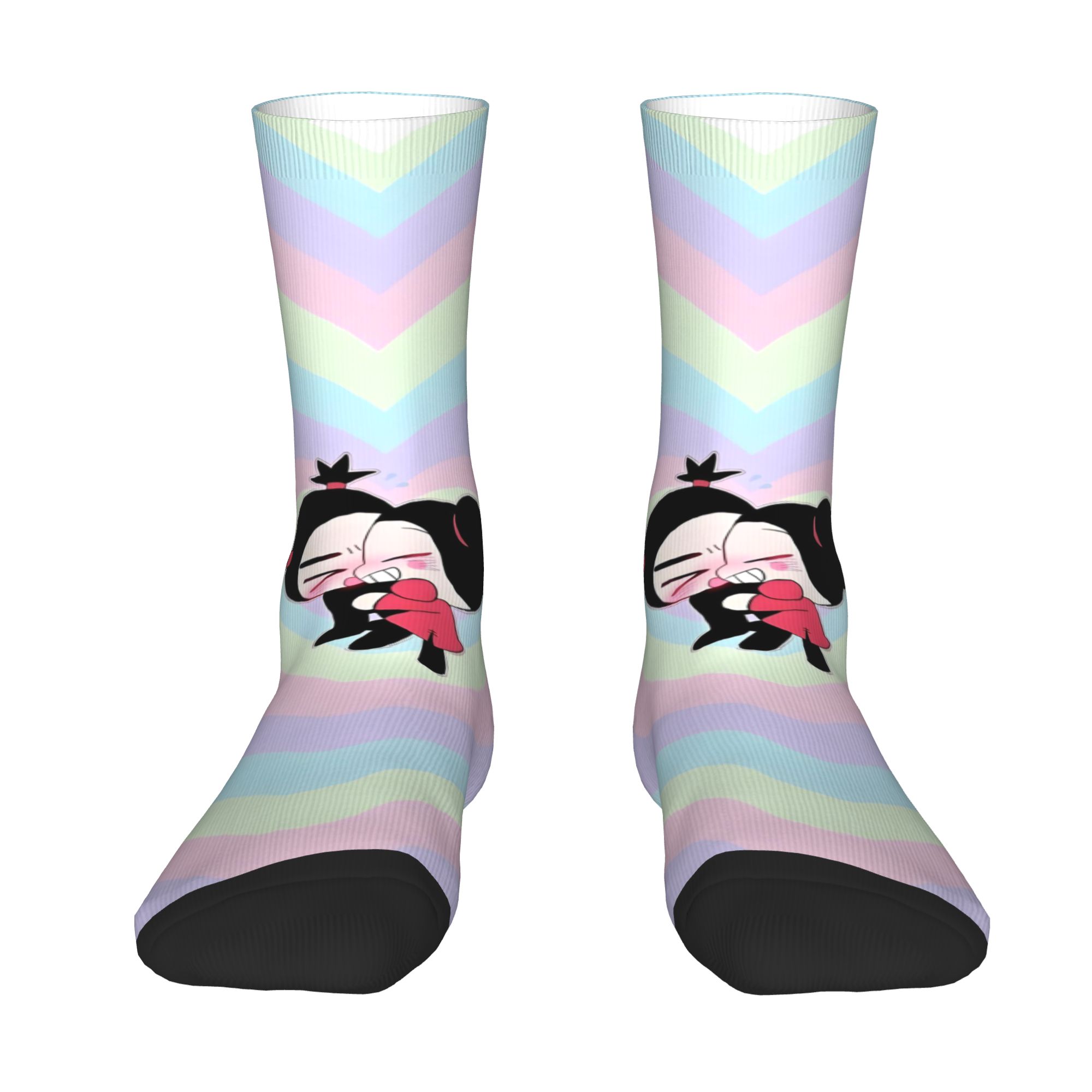 Dress Sock Men - جوارب رجالية مخصصة بتصميم كرتوني لطيف