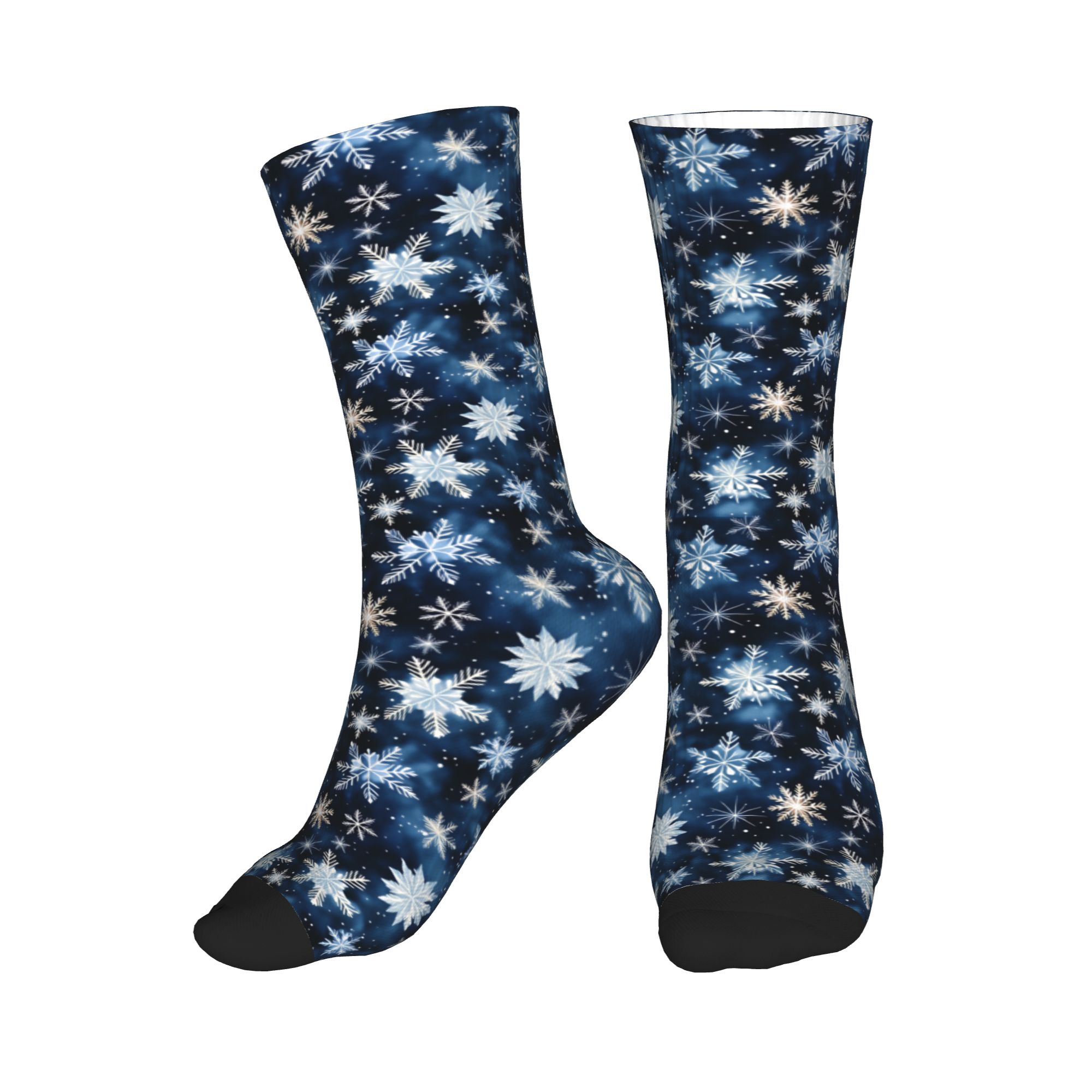 جوارب رجالية بنمط ندفة الثلج ب - مراجعة Dress Sock Men وسعره