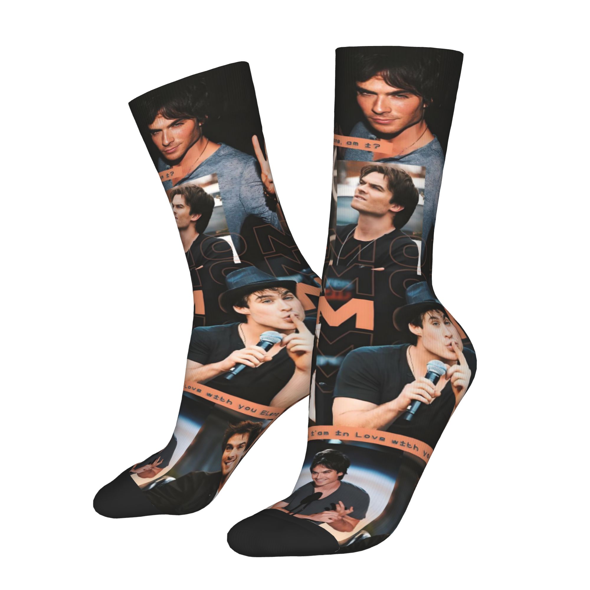 جوارب مخصصة بتصميم يوميات مصاص - مراجعة Dress Sock Men وسعره