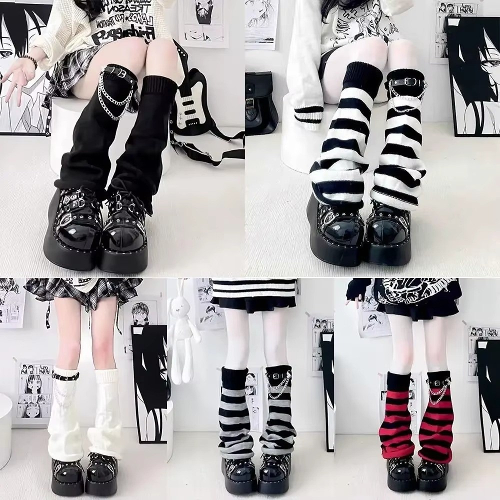 جوارب تدفئة الساق المحبوكة بأس - مراجعة Boot Sock Slouchy وسعره