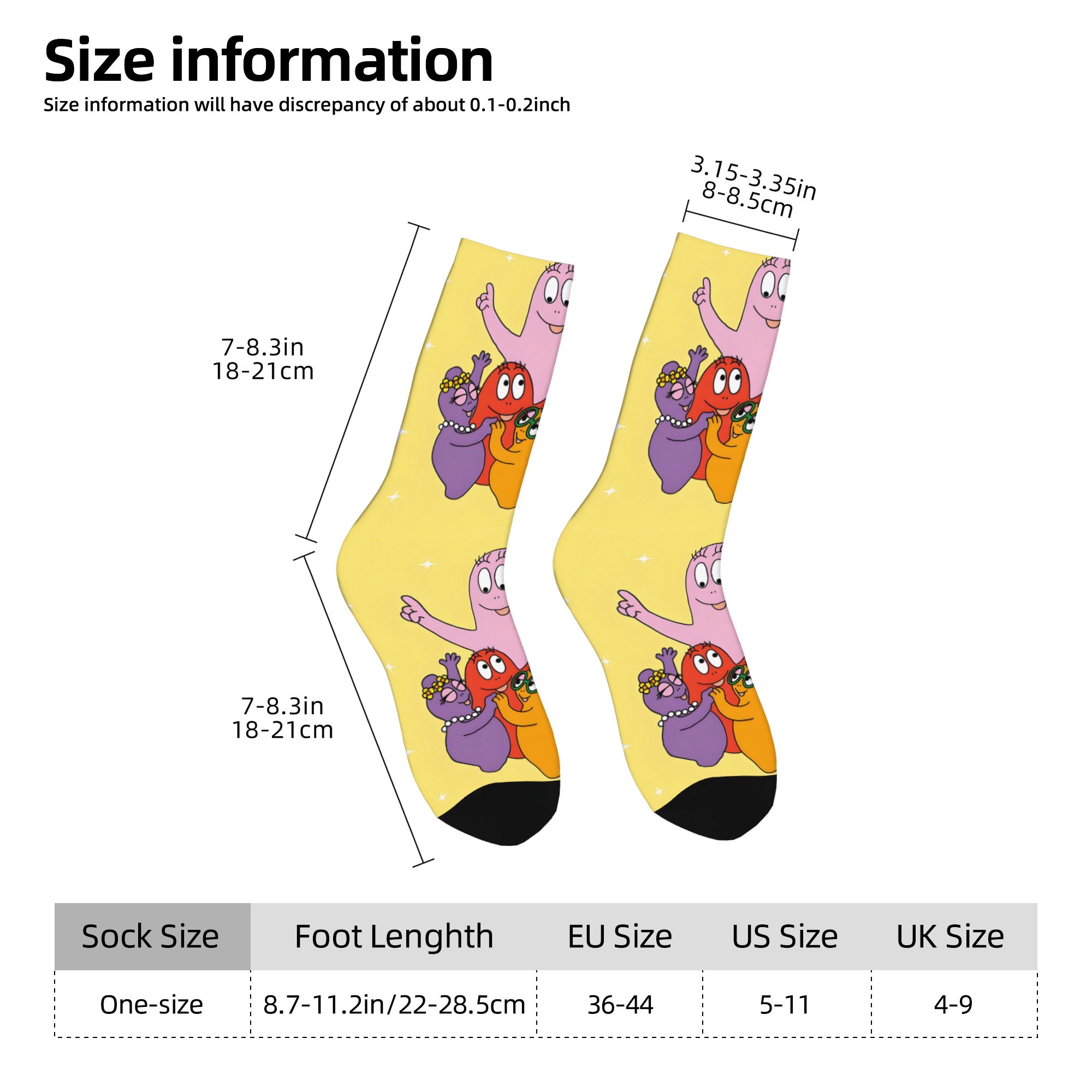 جوارب رجالية مخصصة بتصميم كرتو - مراجعة Dress Sock Men وسعره