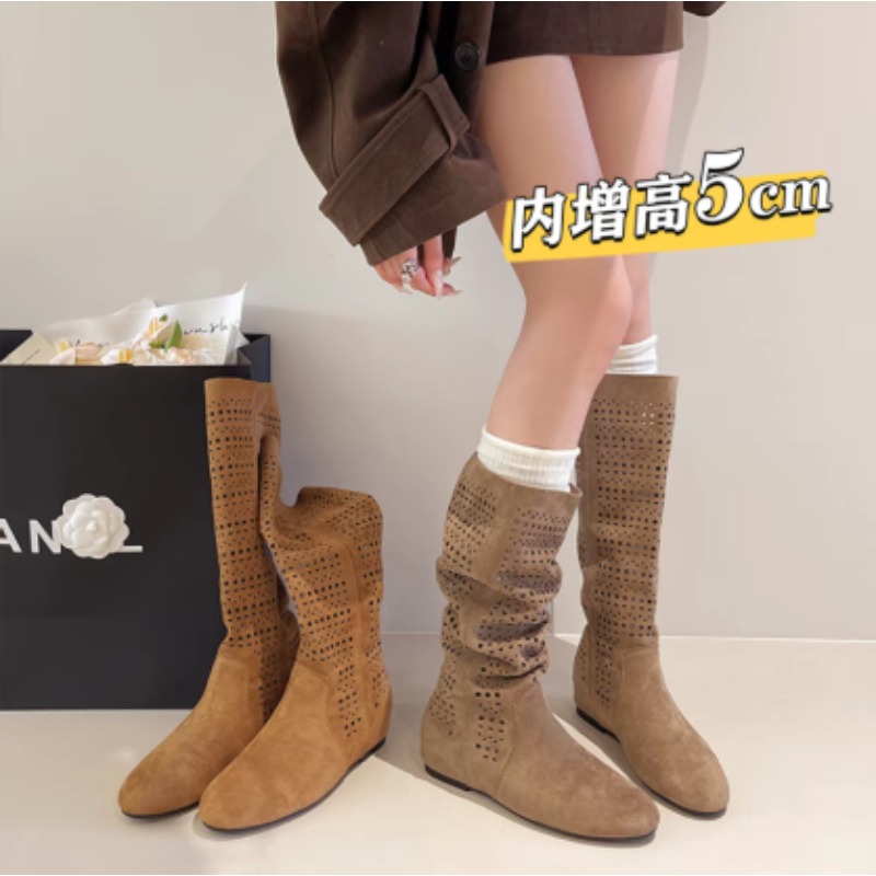 أحذية بوهو نسائية طويلة تصل إل - مراجعة Boot Sock Slouchy وسعره