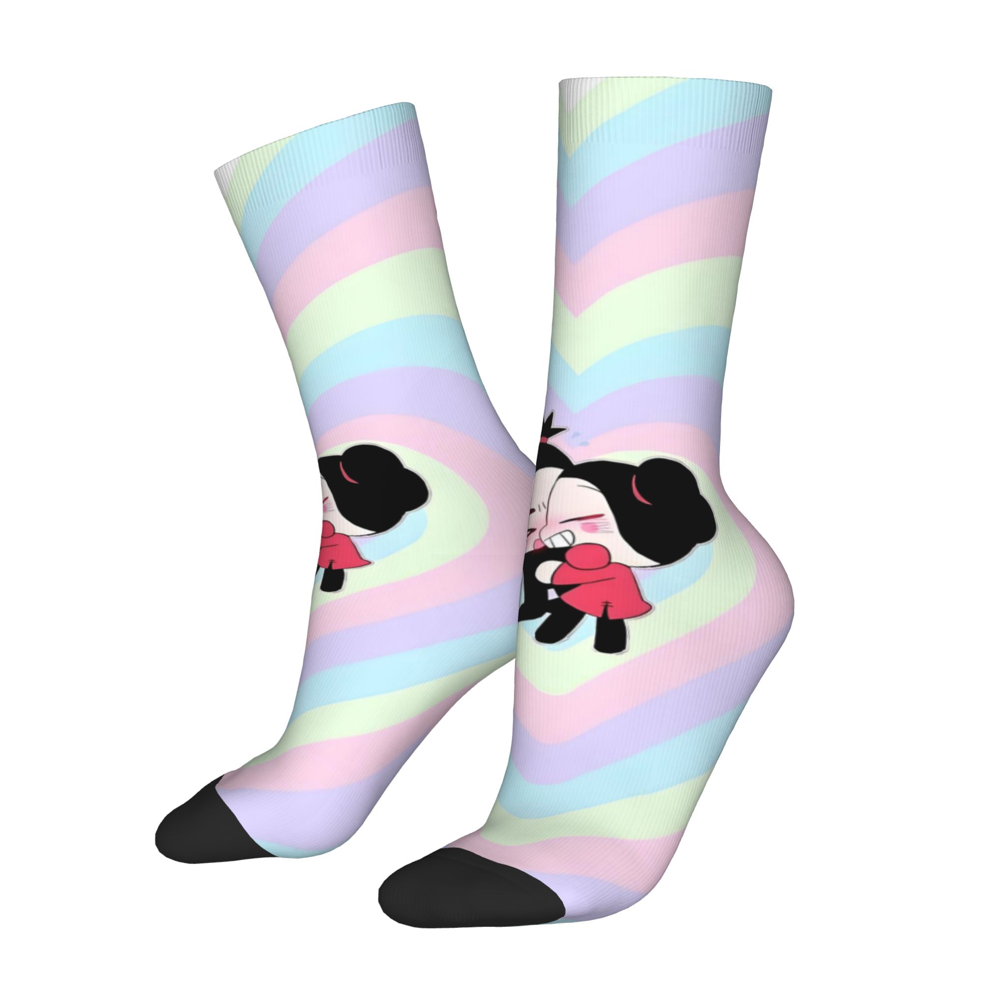 جوارب رجالية مخصصة بتصميم كرتو - مراجعة Dress Sock Men وسعره