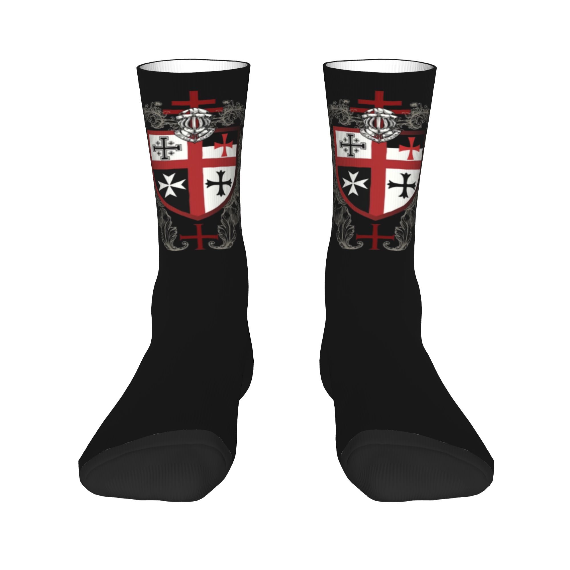 جوارب طويلة مخصصة بتصميم صليب  - مراجعة Dress Sock Men وسعره