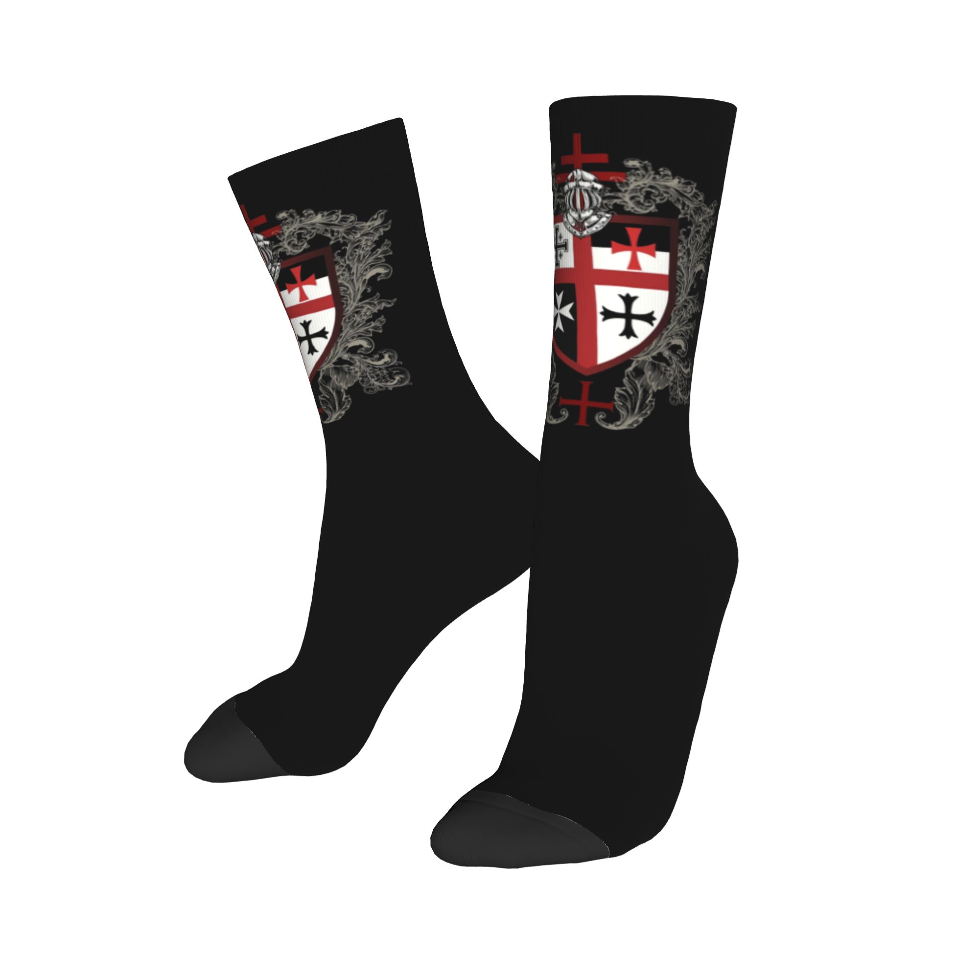 جوارب طويلة مخصصة بتصميم صليب  - مراجعة Dress Sock Men وسعره